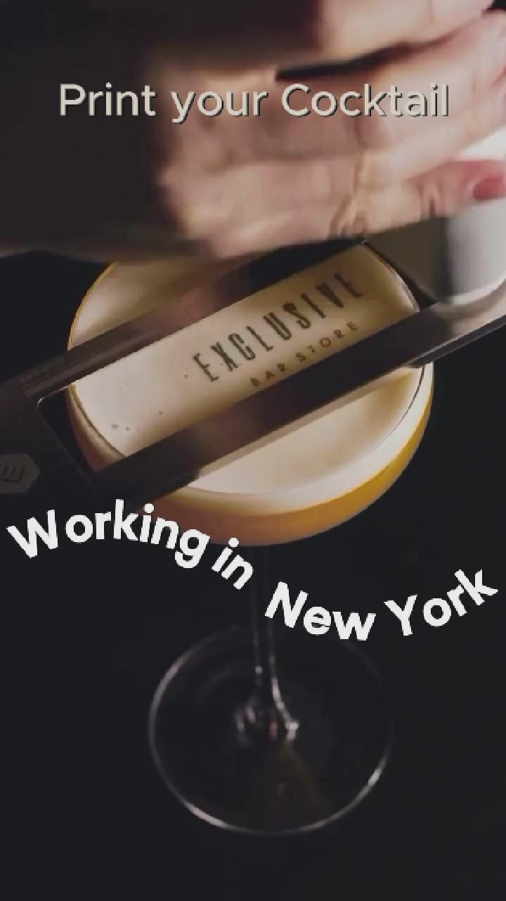 Video laden: Print your cocktail New York